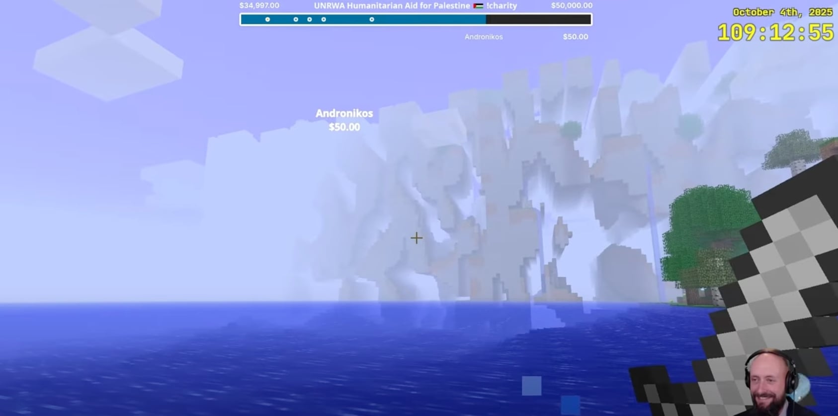 O streamer de Minecraft passou 14 anos caminhando até as 