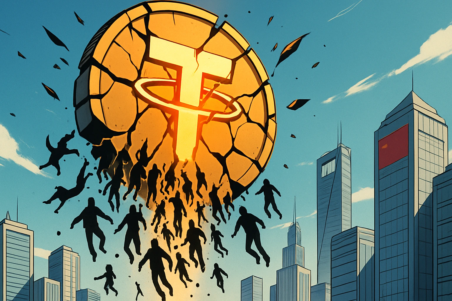 O círculo monetário chinês entra em pânico e vende USDT “com um prêmio negativo de 1,5% em relação ao RMB”, um mercado em baixa e uma onda de fuga regulatória?